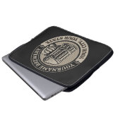 Bierbrauerei Personalisiert NAME Brauerei Big Tass Laptopschutzhülle (Vorne Knopf)