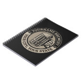 Bierbrauerei Personalisiert NAME Brauerei Big Tass Notizblock (Linke Seite)