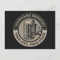 Bierbrauerei Personalisiert NAME Brauerei Big Tass