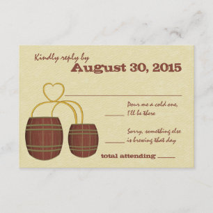 Bierbrauerei RSVP Karte