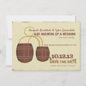 Bierbrauerei Save the Date (Vorderseite)