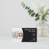 Bierbrauereiausrüstung Visitenkarte (Stehend Vorderseite)