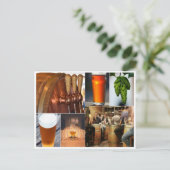 Bierbrauereistout Postkarte (Stehend Vorderseite)