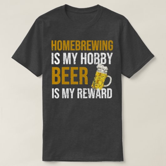 Bierbraugeschenke Brewer Zuhause Brewingc T T-Shirt (Design vorne)