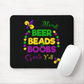 Bierbraun Funny Carnival Party Männer Geschenk Mar Mousepad (Mit Mouse)