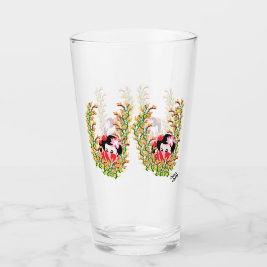 Bierbrille : Sehen Sie rein Glas (Rückseite)