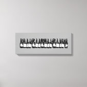 Bierdekor Leinwanddruck (Vorderseite)