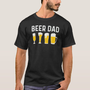 Bierdesigns für Vater Männer Cerveza Getränke Alco T-Shirt