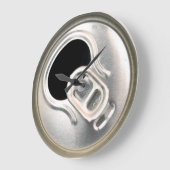 Bierdose für offene Getränke Große Wanduhr (Winkel)