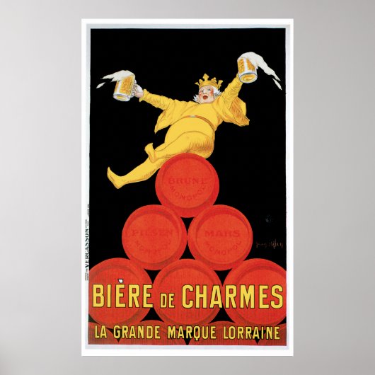 Biere de Charmes Plakatpreise beginnen um 11.20 Uh Poster (Vorne)