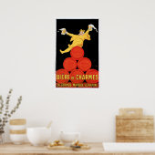 Biere De Charmes Vintag Drink und Kunst Poster (Küche)