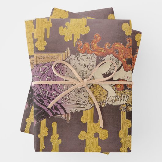 Biere de la Meuse von Marc Auguste Bastard Geschenkpapier Set (Beispiel)