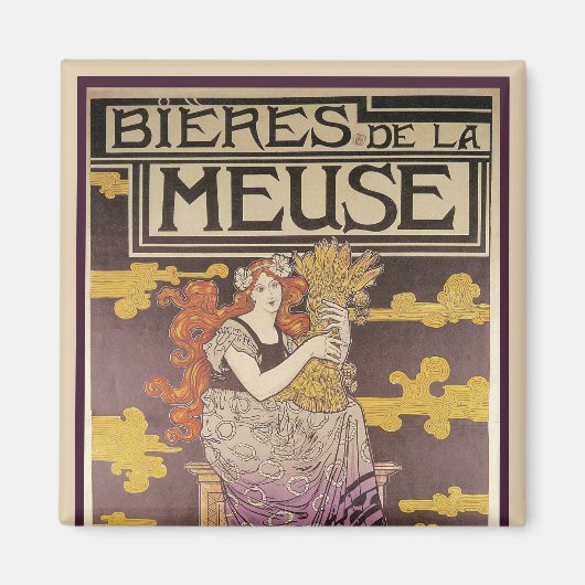 Biere de la Meuse von Marc Auguste Bastard Magnet (Vorne)