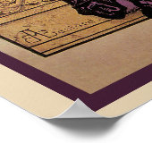 Biere de la Meuse von Marc Auguste Bastard Poster (Ecke)