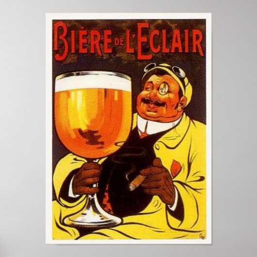 Biere de L'eclair Poster (Vorne)