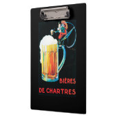 Biere fördernden Plakats Chartres Klemmbrett (Links)