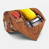 Biere, Schüsse und Pfeile! Krawatte (Gerollt)