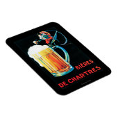 Biere von Chartres Werbeplakat Magnet (Rechte Seite)