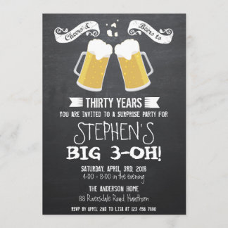 Biereinladung/Tafelbiereinladung Einladung