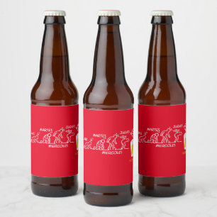 Bierentwicklung Bierflaschenetikett