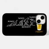 Bierentwicklung Case-Mate iPhone Hülle (Rückseite (Horizontal))