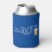 Bierentwicklung Dosenkühler (Kanne Vorderseite)