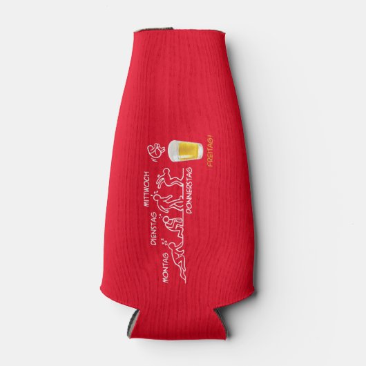 Bierentwicklung Flaschenkühler (Vorderseite)