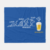 Bierentwicklung Fleecedecke (Vorderseite (Horizontal))