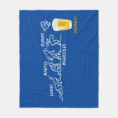 Bierentwicklung Fleecedecke (Vorderseite)