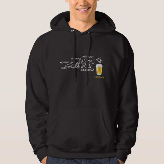 Bierentwicklung Hoodie (Vorderseite)