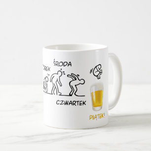Bierentwicklung Kaffeetasse