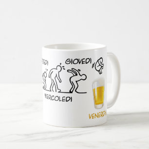 Bierentwicklung Kaffeetasse