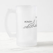 Bierentwicklung Mattglas Bierglas (Links)