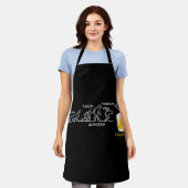 Bierentwicklung Schürze (Getragen)