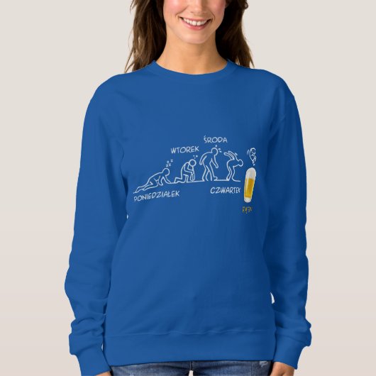 Bierentwicklung Sweatshirt (Vorderseite)
