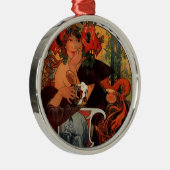 Bieres De-La Maas Silbernes Ornament (Rechts)