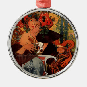 Bieres De-La Maas Silbernes Ornament