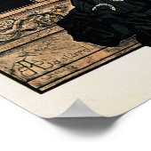 BIERES DE LA MEUSE 1896 Marc Auguste Art Nouveau Poster (Ecke)