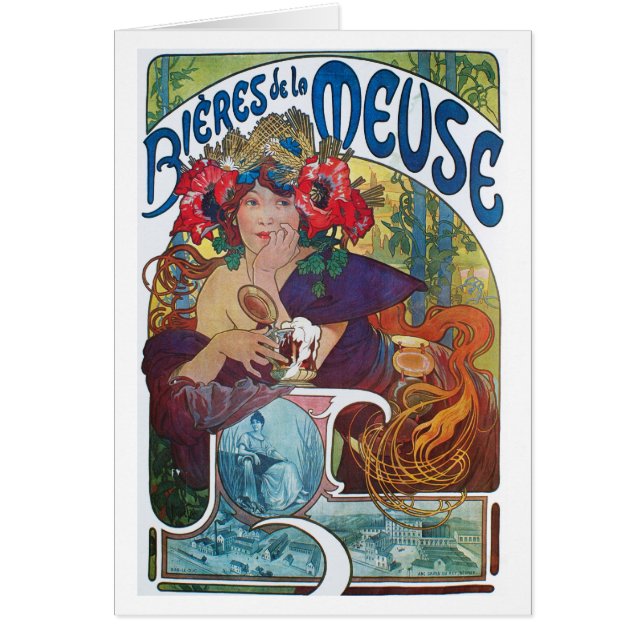 Bieres de la Meuse, Mucha (Vorne)