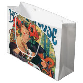 Bieres de la Meuse, Mucha Große Geschenktüte (Vorderseite Schrägansicht)