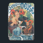 Bieres de la Meuse, Mucha iPad Mini Hülle<br><div class="desc">Alphonse Mucha (24. Juli 1860 - 14. Juli 1939) war ein tschechischer Maler, Illustrator und Grafiker und lebte während der Jugendstil-Periode in Paris, am besten bekannt für seine ausgesprochen stilisierten und dekorativen Theaterplakate, insbesondere die von Sarah Bernhardt. Er produzierte Illustrationen, Werbung, dekorative Tafeln und Designs, die zu den bekanntesten Bildern...</div>