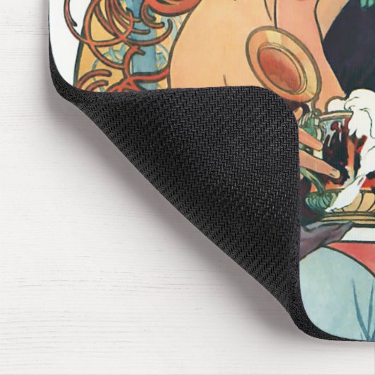Bieres de la Meuse, Mucha Mousepad (Ecke)