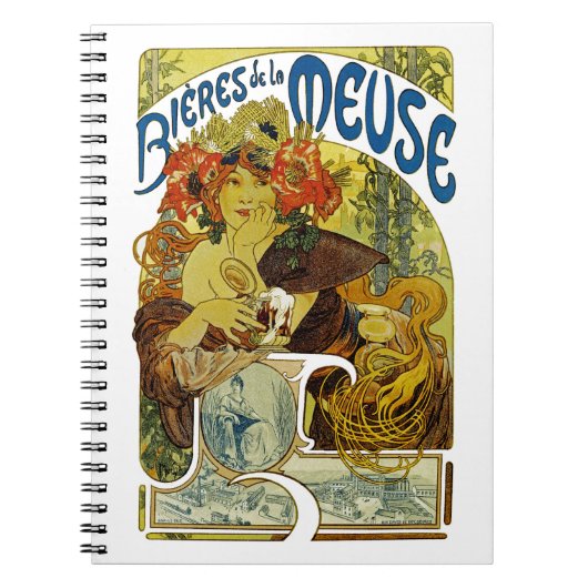 Bieres de La Meuse Notizblock (Vorderseite)