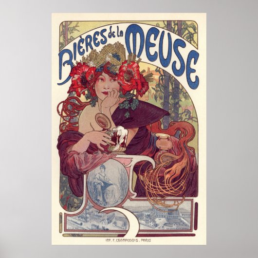 Bieres de la Meuse Poster (Vorne)