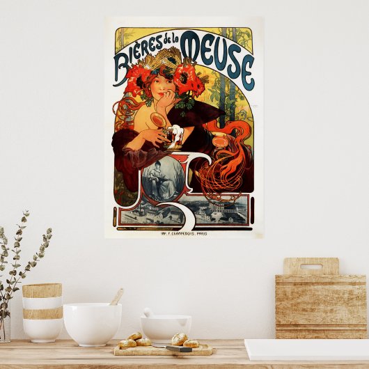 Bieres De La Meuse Poster (Küche)