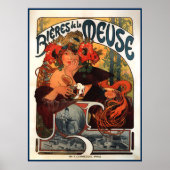 Bieres de la Meuse Poster (Vorne)