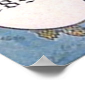 Bieres du Croissant 1895 Vintag Print Poster (Ecke)