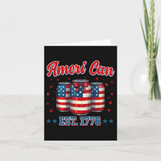 Bierfahne 4. Juli Männer Frauen Merica Dr. Karte