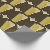 Bierfaser Geschenkpapier (Ecke)