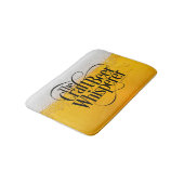 Bierfass Bath Mat Badematte (Schrägansicht)